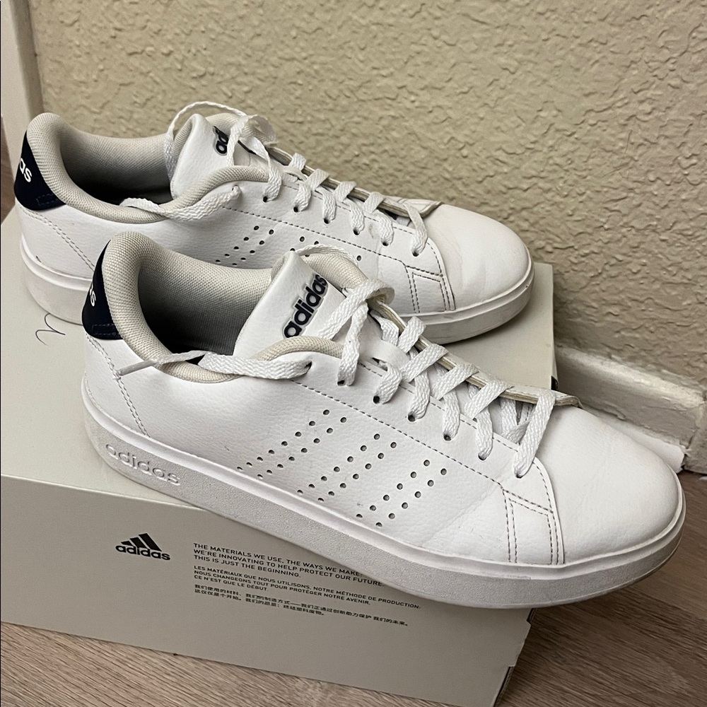 Adidas White and blue Women's Sneakers